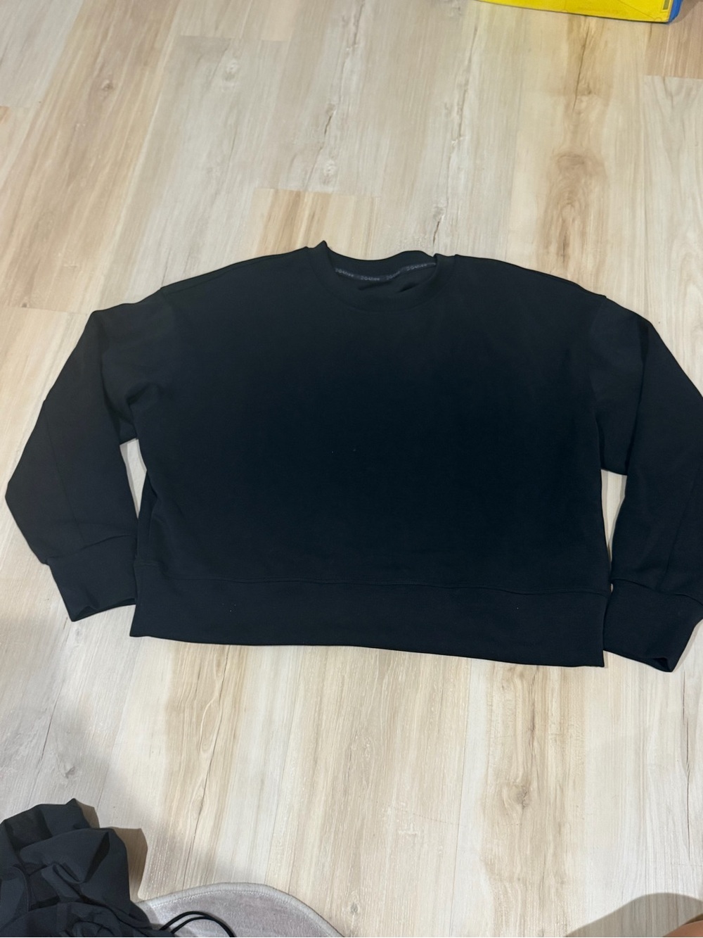 Black Crewneck Sweatshirt